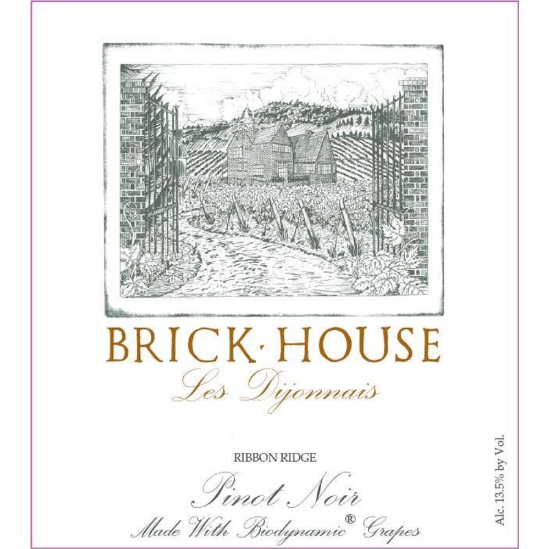 2018 Brick House, Les Dijonnais Pinot Noir, Ribbon Ridge 12x75cl