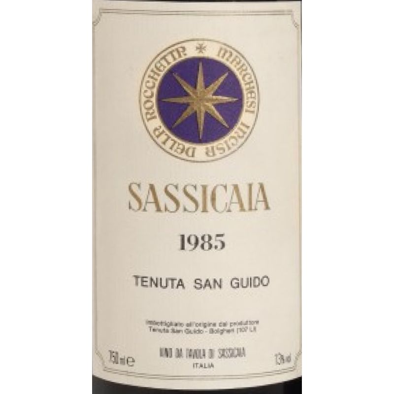 1985 Sassicaia, Tenuta San Guido 1x150cl