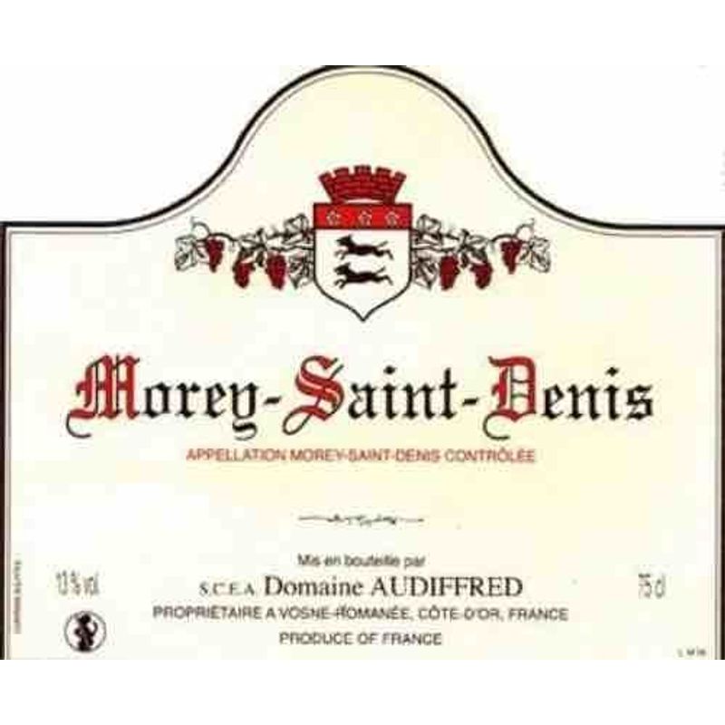 2011 Domaine Audiffred, Morey-Saint-Denis, Rouge 6x75cl