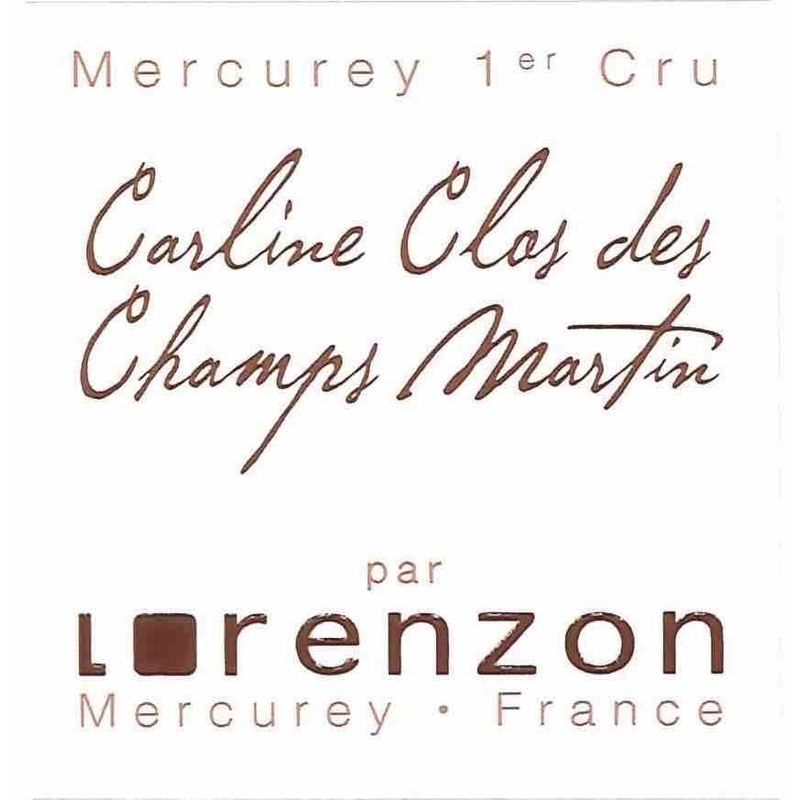 2023 Bruno Lorenzon, Mercurey Premier Cru, Les Champs Martin Carline 6x75cl