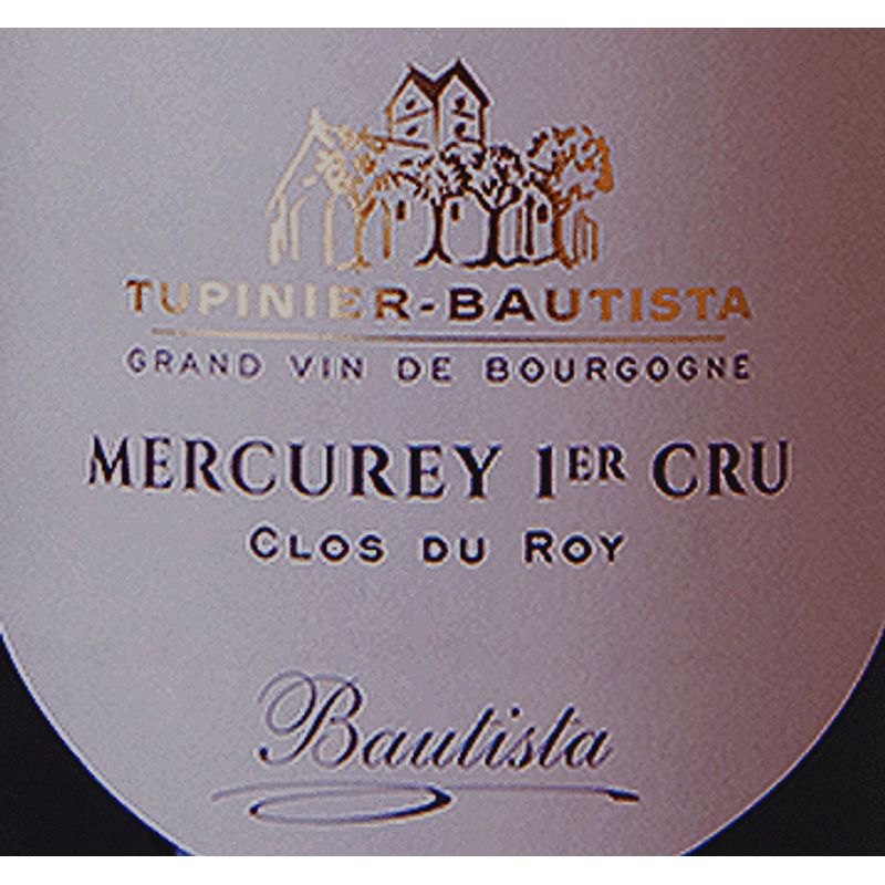 2021 Tupinier-Bautista, Mercurey Premier Cru, Le Clos du Roy 6x75cl