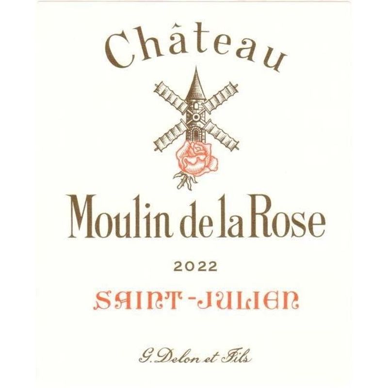 2022 Chateau Moulin de la Rose, Saint-Julien 12x75cl