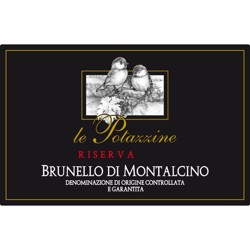 2019 Le Potazzine (Gorelli), Brunello di Montalcino, Riserva 6x75cl