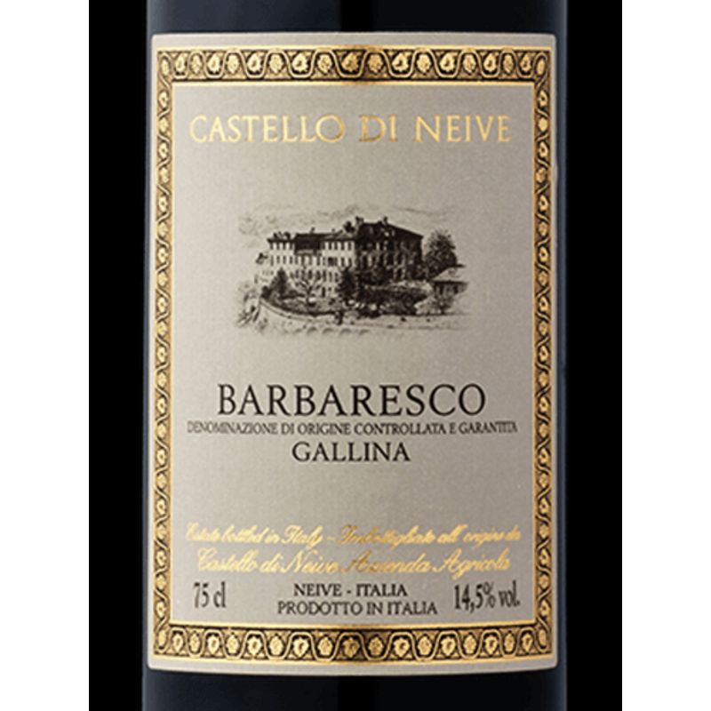 2019 Castello di Neive, Barbaresco, Gallina 6x75cl