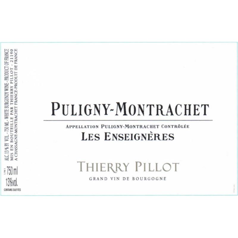 2022 Thierry Pillot, Puligny-Montrachet, Les Enseigneres 6x75cl