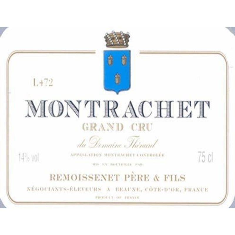2017 Remoissenet Pere & Fils, Montrachet Grand Cru 6x75cl