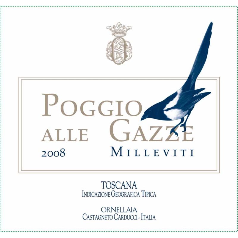 2023 Poggio alle Gazze dell'Ornellaia, Toscana 6x75cl