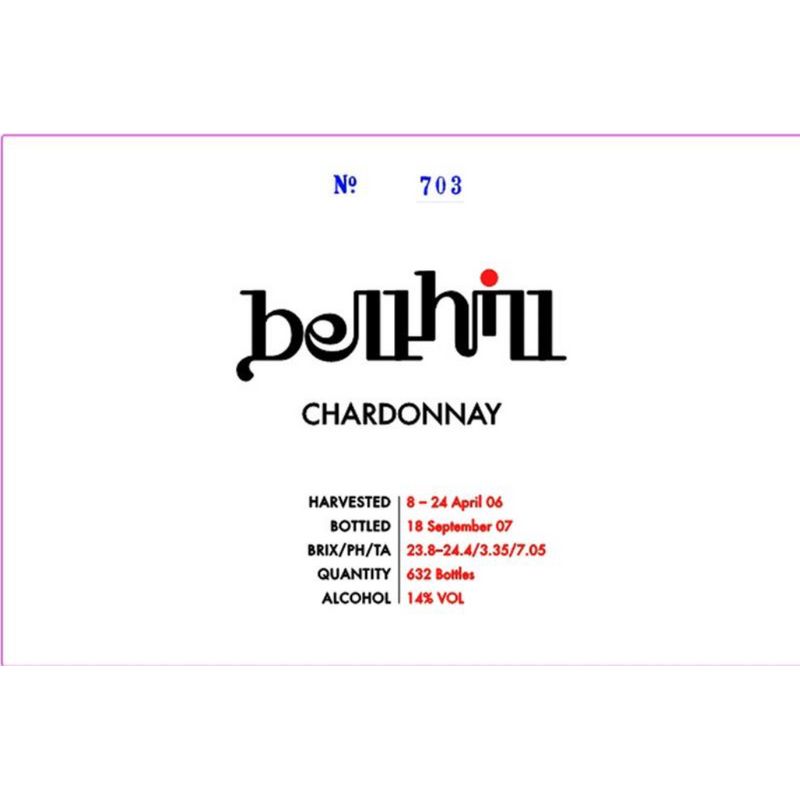 2019 Bell Hill, Chardonnay, Canterbury 6x75cl