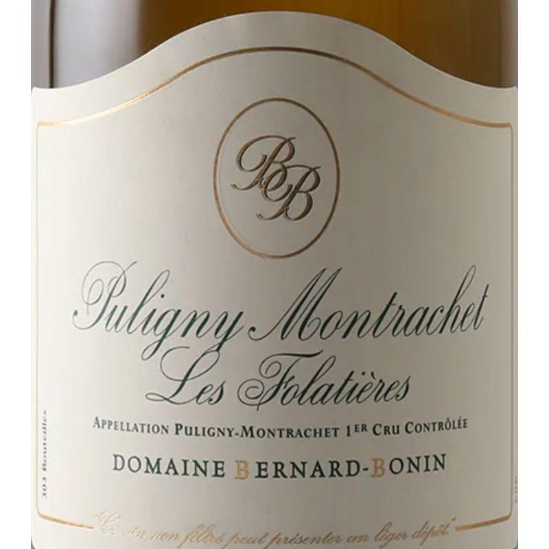 2018 Domaine Bernard Bonin, Puligny-Montrachet Premier Cru, Les Folatieres 6x75cl