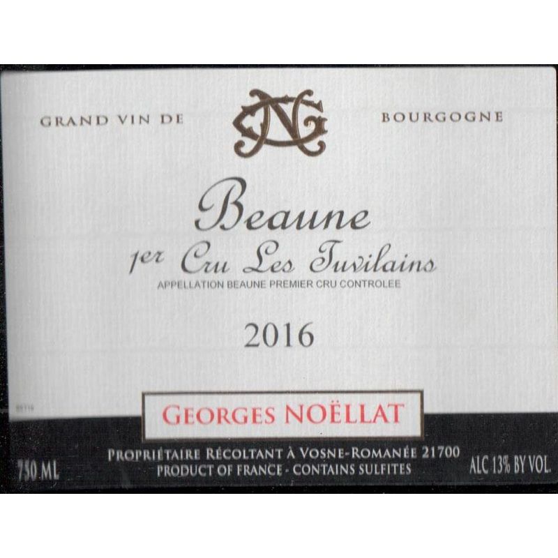 2017 Georges Noellat, Beaune Premier Cru, Les Tuvilains 6x75cl