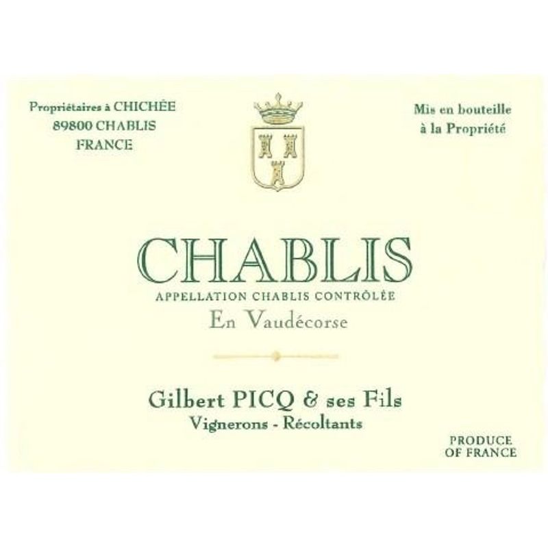 2023 Gilbert Picq, Chablis, Vaudecorse 6x75cl