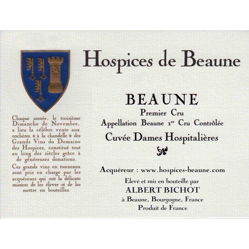 2019 Hospices de Beaune (Albert Bichot), Beaune Premier Cru, Cuvee Dames Hospitalieres 3x150cl