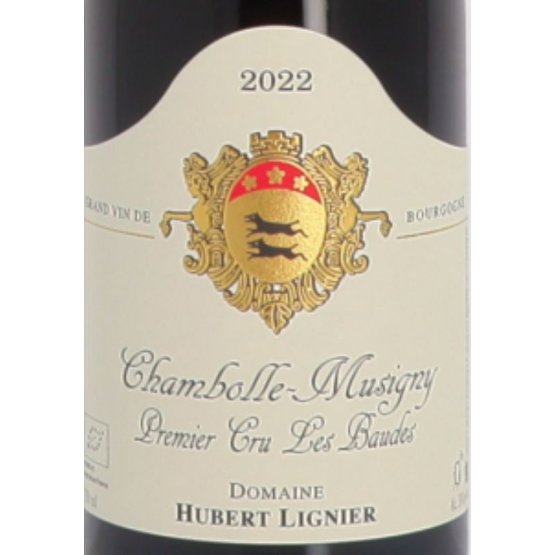 2022 Hubert Lignier, Chambolle-Musigny Premier Cru, Les Baudes 3x75cl