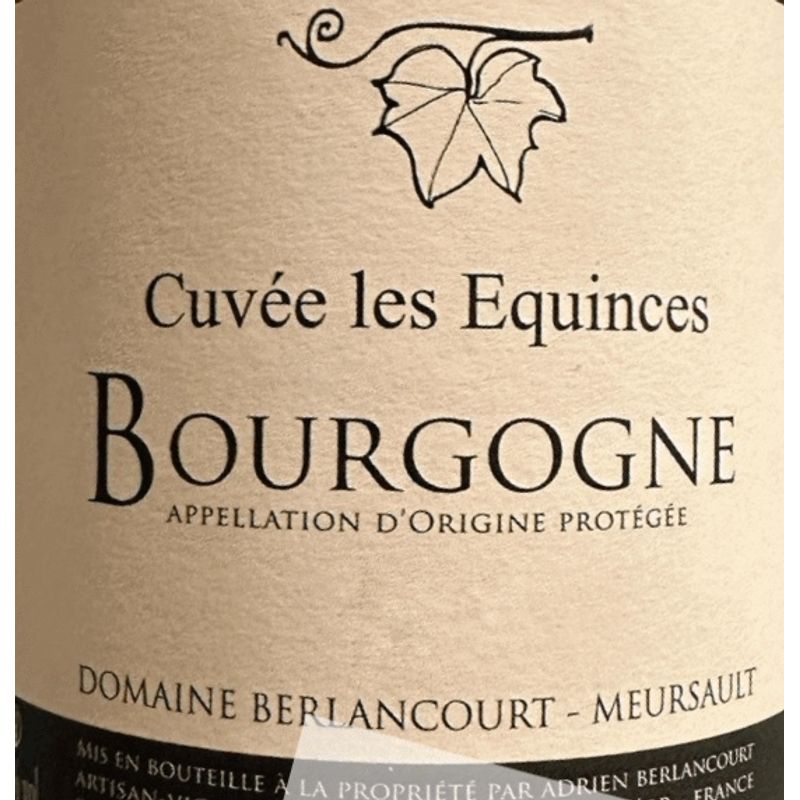 2022 Domaine Berlancourt, Bourgogne, Cuvee les Equinces 6x75cl