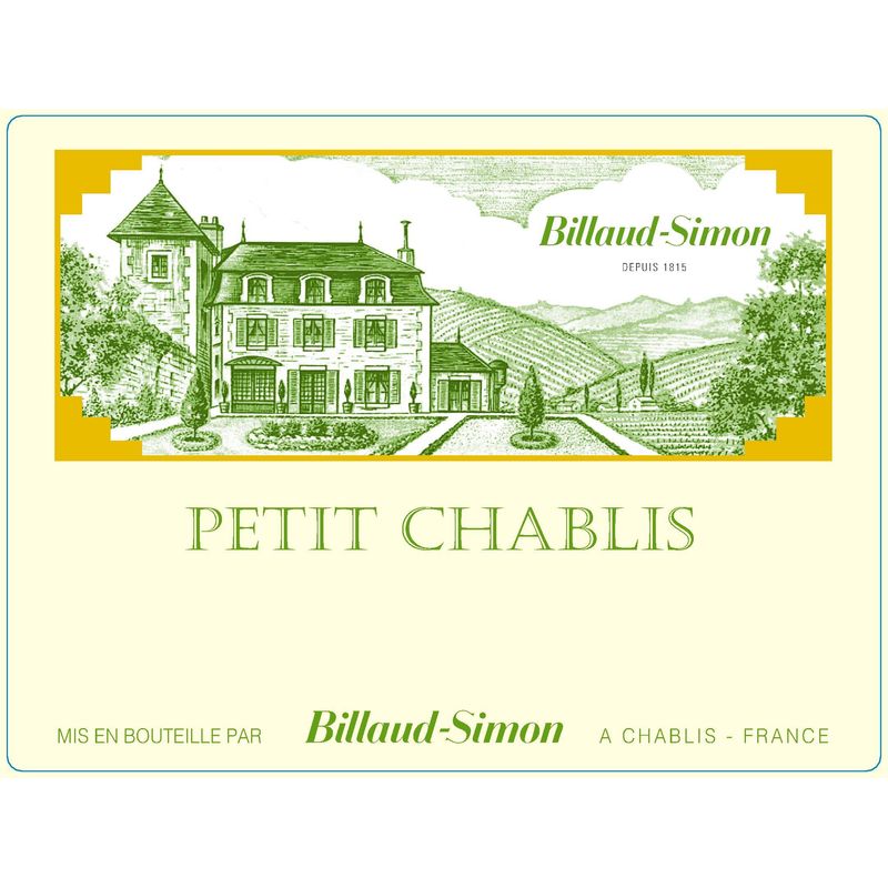 2019 Billaud-Simon, Petit Chablis 12x75cl