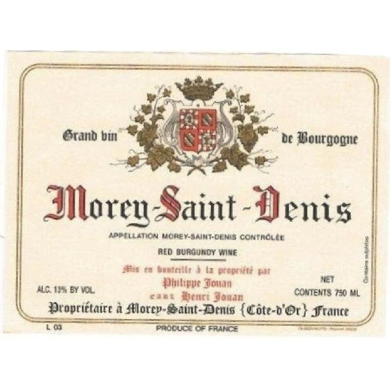 2021 Henri Jouan, Morey-Saint-Denis, Rouge 6x75cl
