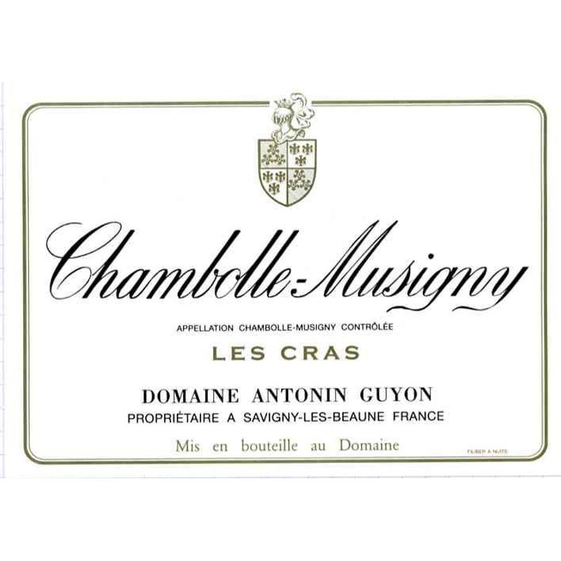 2022 Domaine Antonin Guyon, Chambolle-Musigny Premier Cru, Les Cras 6x75cl