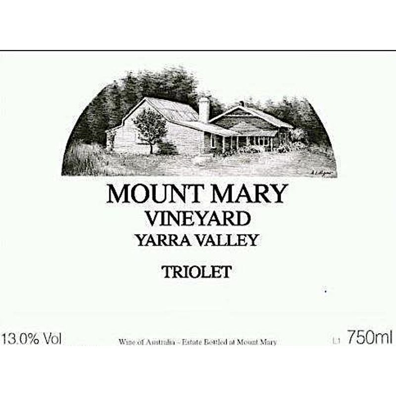 2020 Mount Mary Vineyard, Triolet, Yarra Valley 6x75cl