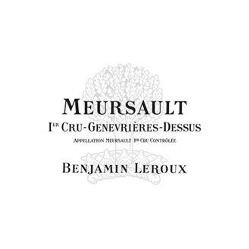 2019 Benjamin Leroux, Meursault Premier Cru, Genevrieres Dessus 1x150cl