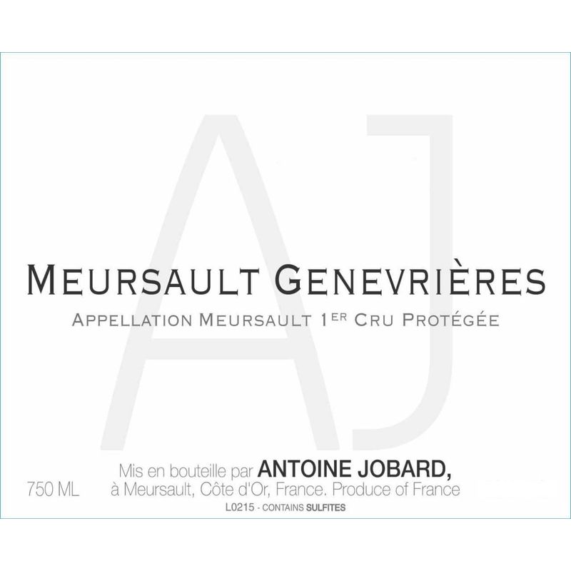 2023 Antoine Jobard, Meursault Premier Cru, Genevrieres 3x75cl