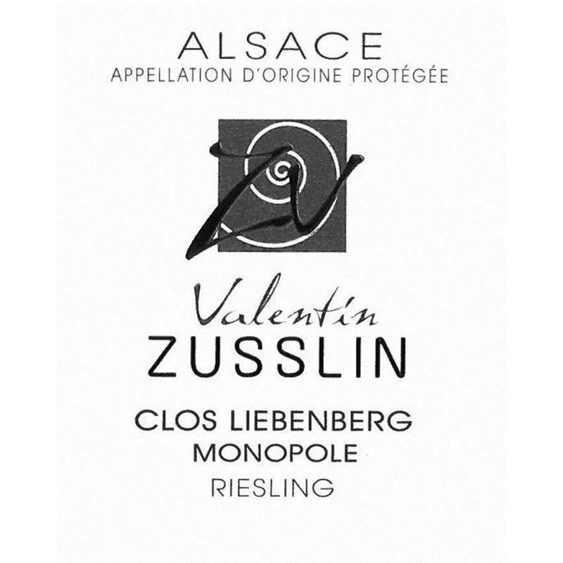2019 Valentin Zusslin, Clos Liebenberg Riesling 6x75cl