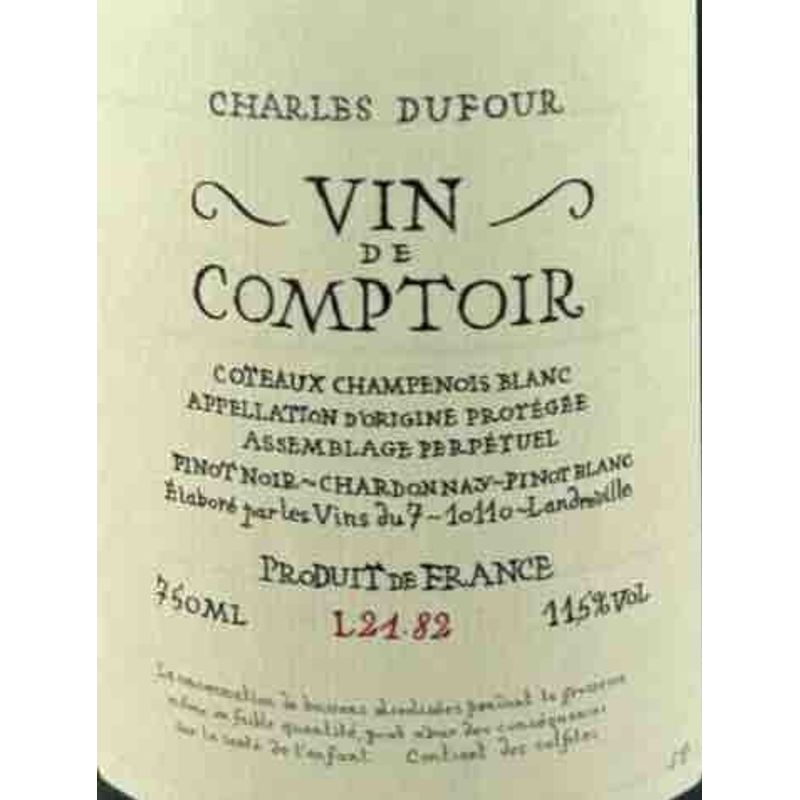 2021 Charles Dufour, Vin de Comptoir L21.82, VdF 6x75cl