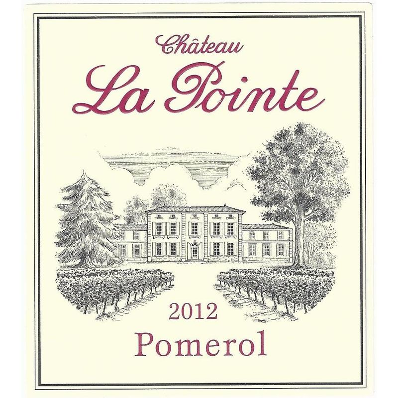 2012 Chateau La Pointe, Pomerol 12x75cl