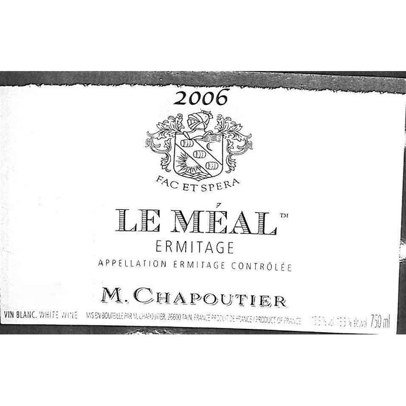 2006 M. Chapoutier, Hermitage, Le Meal Blanc 6x75cl