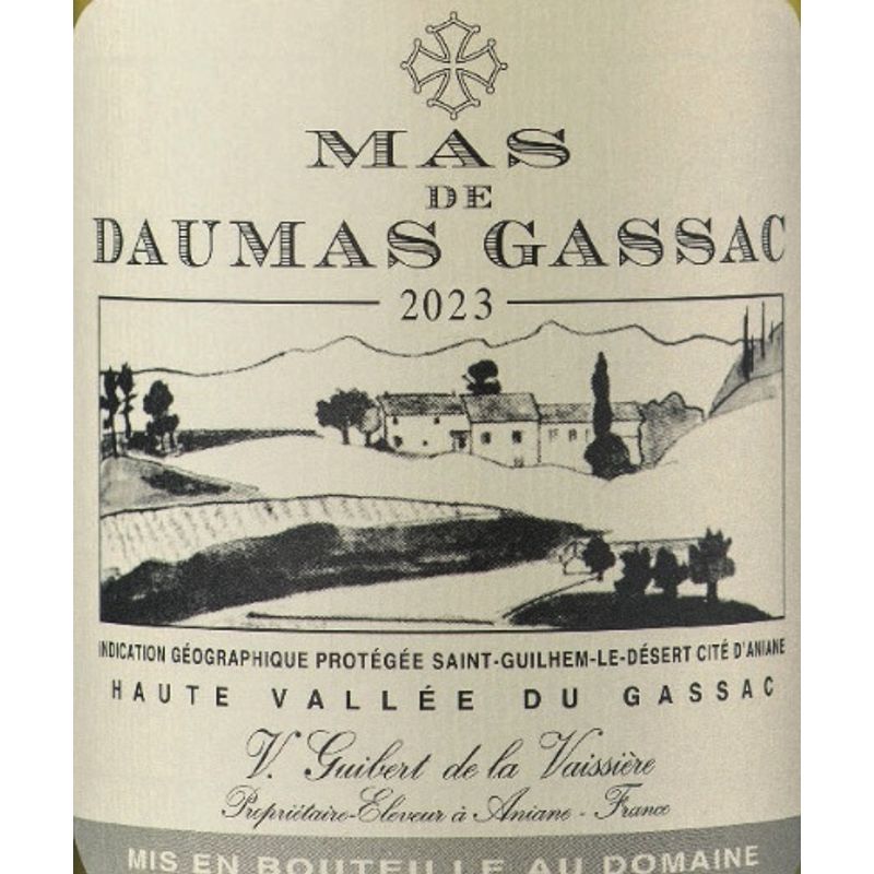 2023 Mas de Daumas Gassac, Blanc, Saint-Guilhem-le-Desert IGP 6x75cl