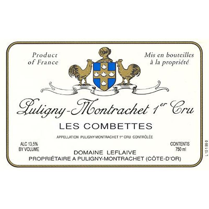2012 Domaine Leflaive, Puligny-Montrachet Premier Cru, Les Combettes 6x75cl