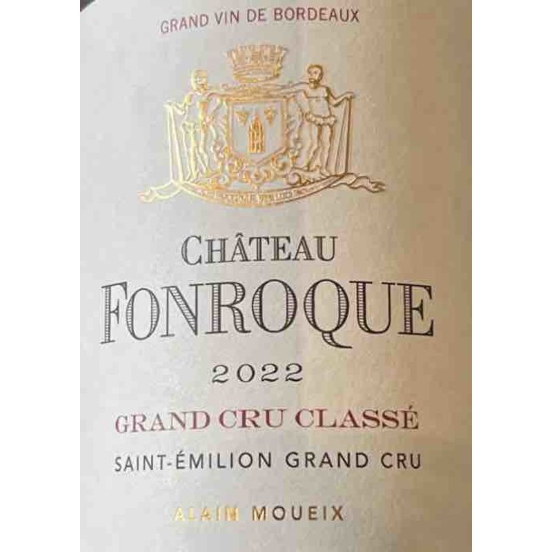 2022 Chateau Fonroque Grand Cru Classe, Saint-Emilion Grand Cru 6x75cl