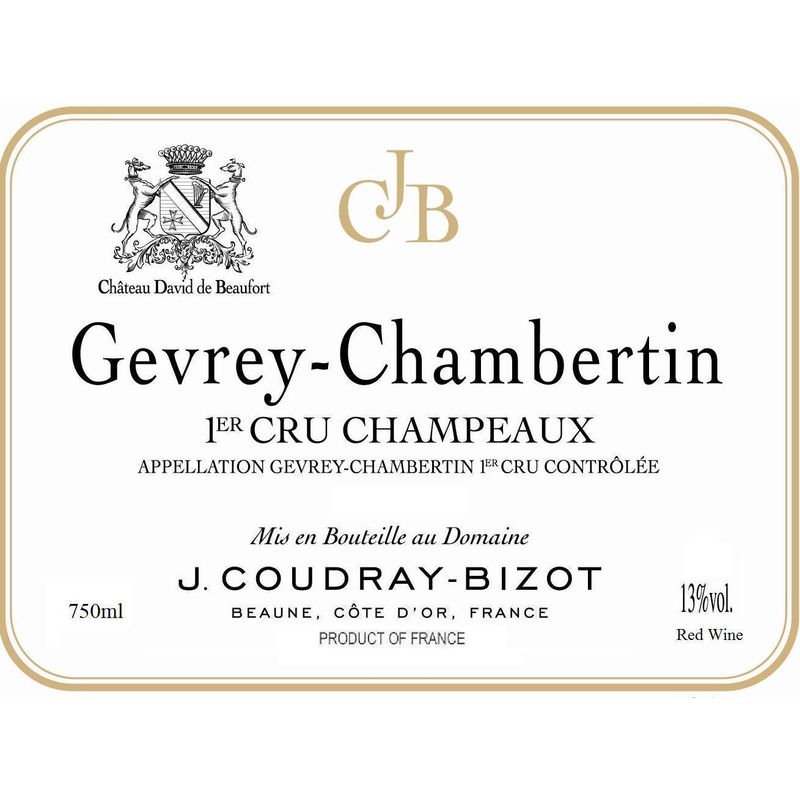 2017 Coudray-Bizot, Gevrey-Chambertin Premier Cru, Champeaux 12x75cl