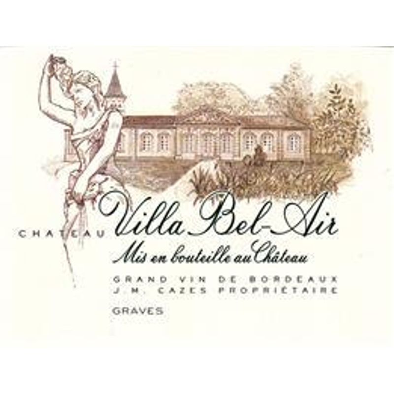 2010 Chateau Villa Bel-Air, Rouge, Graves 12x75cl