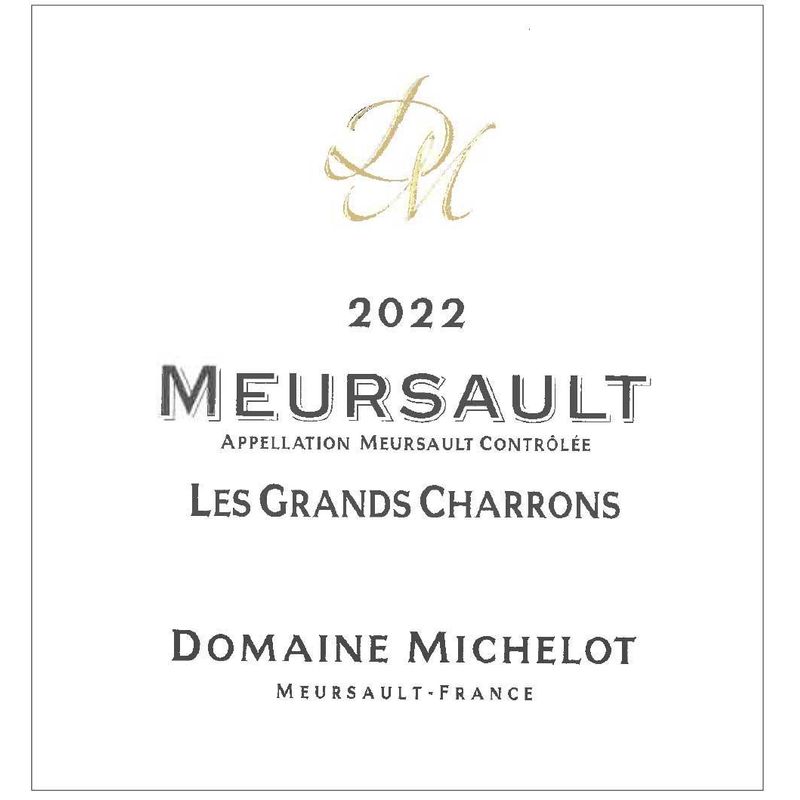 2022 Michelot, Meursault, Les Grands Charrons 6x75cl