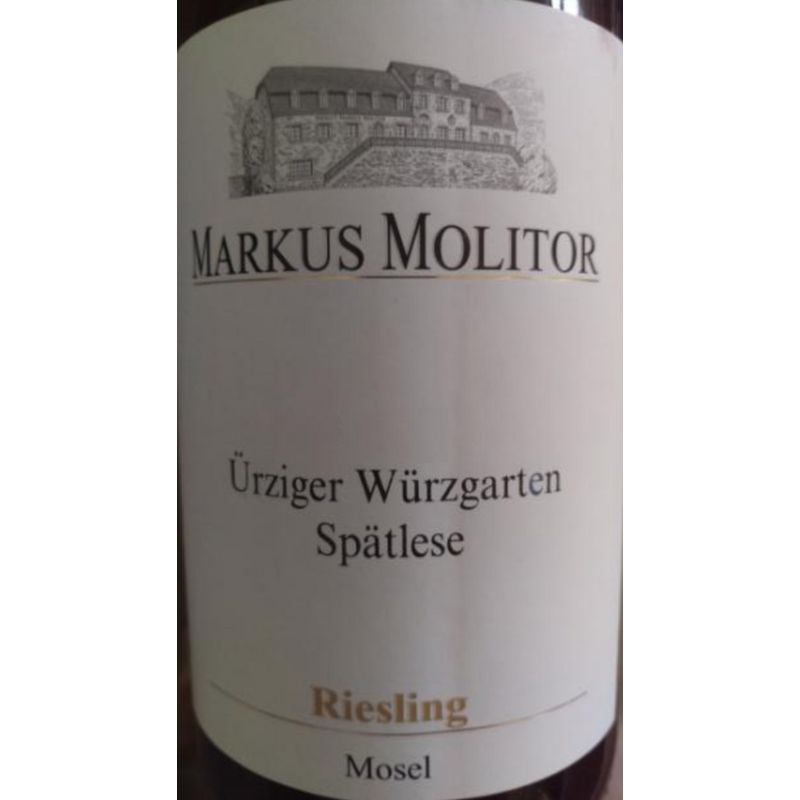 2016 Markus Molitor, Urziger Wurzgarten Riesling Spatlese (White Capsule), Mosel 6x75cl