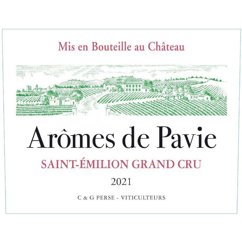 Chateau Pavie Les Aromes de Pavie 2021