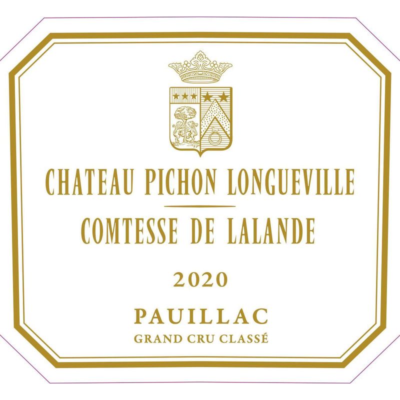 Chateau Pichon Longueville Comtesse de Lalande, Pauillac 2020