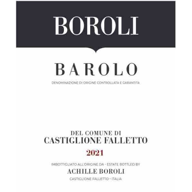 Boroli Barolo del Comune di Castiglione Falletto 2021