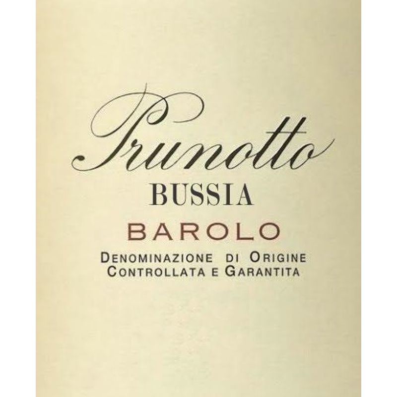 Prunotto Bussia Barolo 2019