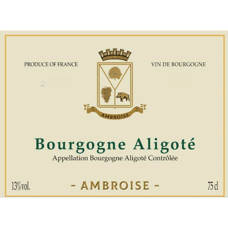 Maison Bertrand Ambroise Bourgogne Aligote 2019 Chateau Cellars