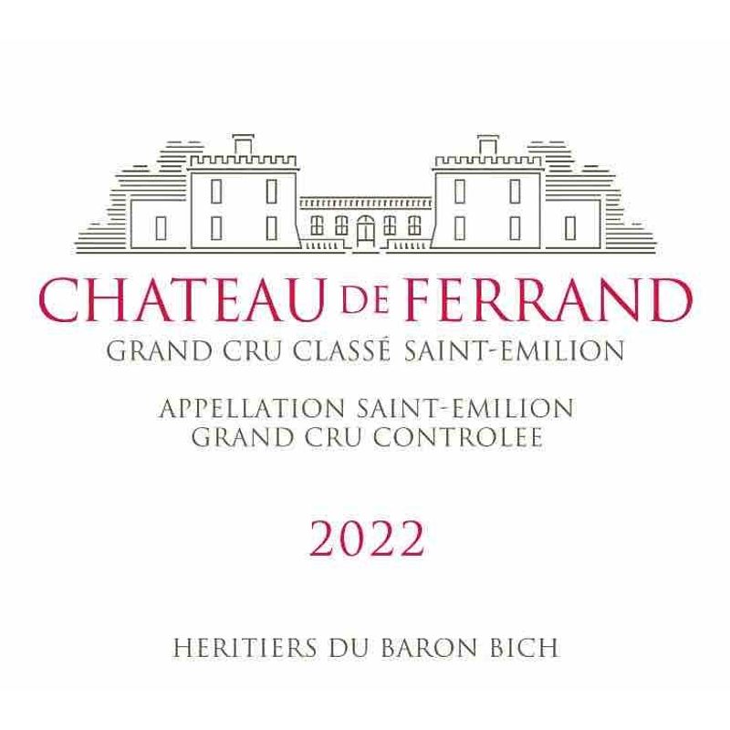 Chateau de Ferrand St Emilion 2022
