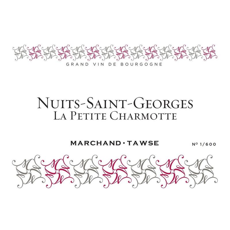 Marchand Tawse Nuits-Saint-Georges La Petite Charmotte 2020
