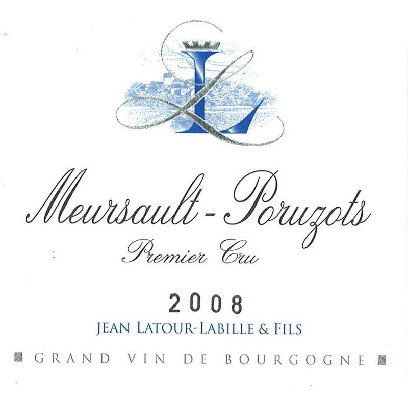 Domaine Vincent Latour - Jean Latour Labille Les Poruzots, Meursault 2018
