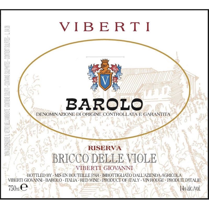 Viberti Giovanni 'Bricco delle Viole' Riserva, Barolo 2018