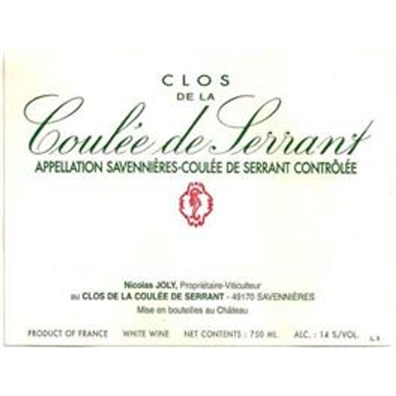 Coulee de Serrant 'Clos de la Coulee de Serrant' 2021