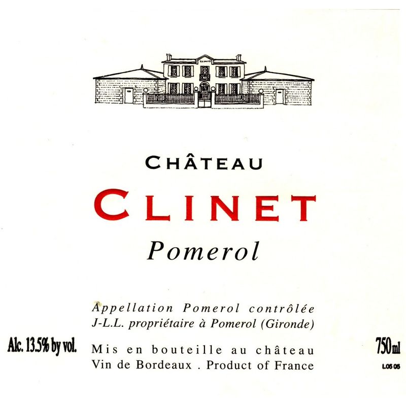 Chateau Clinet Pomerol 2022