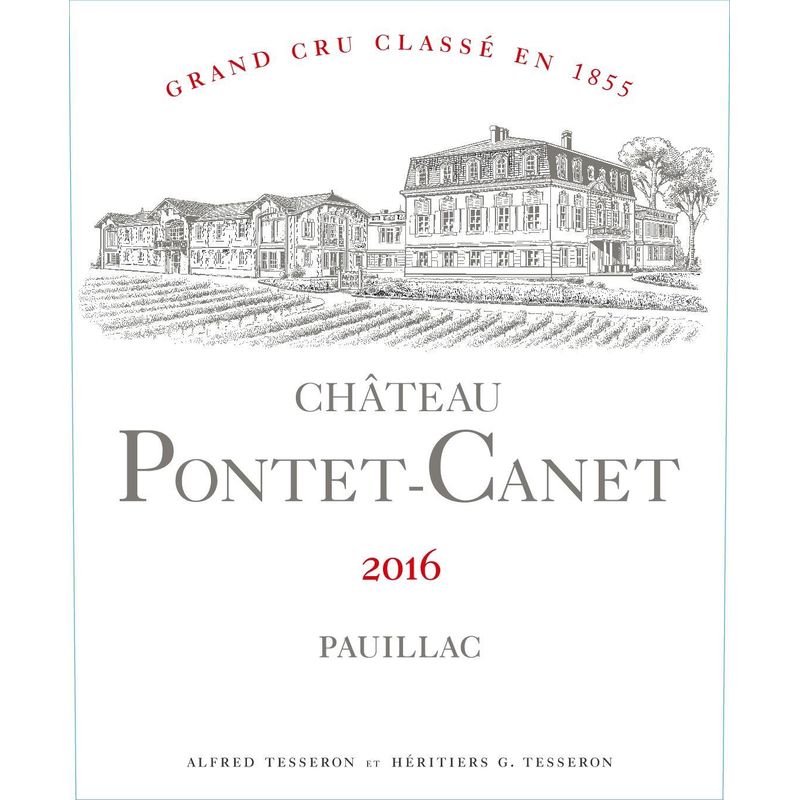 Chateau Pontet-Canet 2016 1.5L