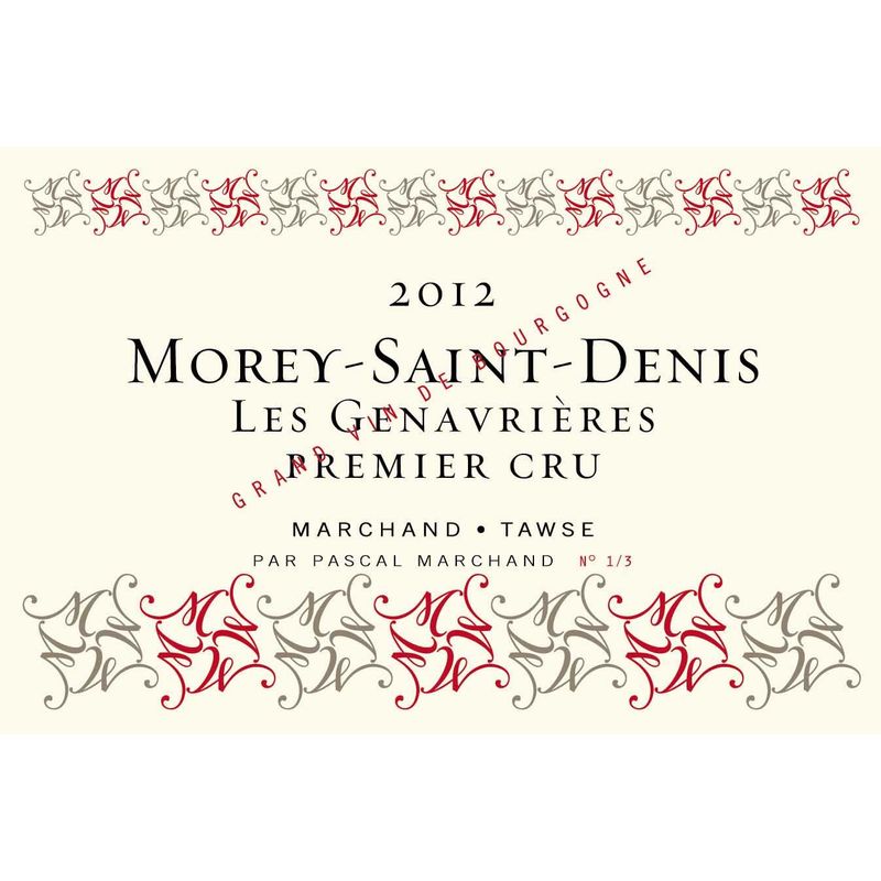 Marchand Tawse Les Genavrieres, Morey-Saint-Denis 2019