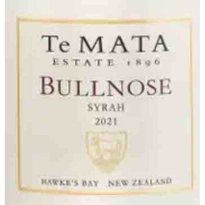 Te Mata Estate Bullnose Syrah 2021