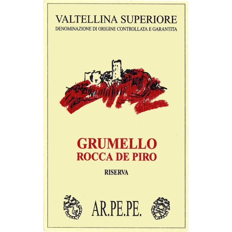 Ar.Pe.Pe. Grumello Rocca de Piro Riserva, Valtellina Superiore Grumello 2017